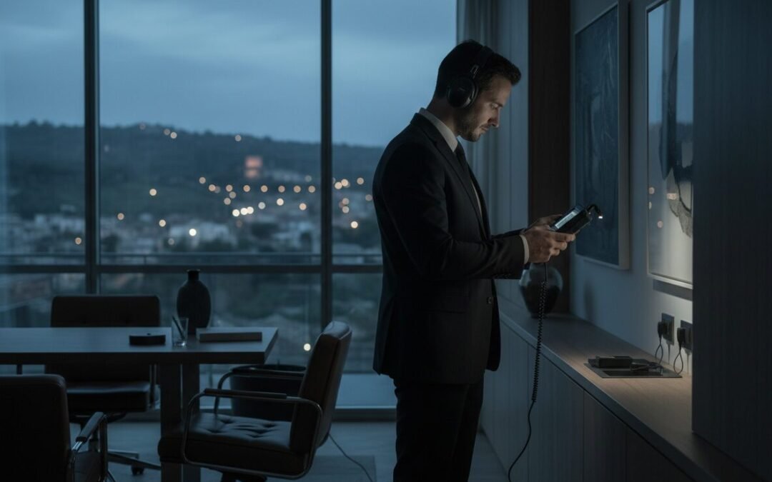 Come avviene una bonifica ambientale da microspie a Potenza passo dopo passo