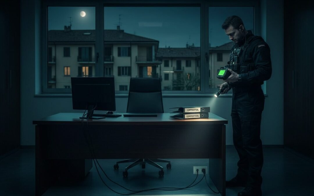 Bonifica ambientale da microspie a Potenza per studi e aziende