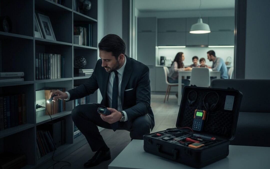 Bonifica da microspie in casa per proteggere la privacy della famiglia